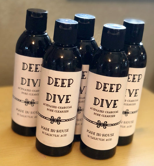 DEEP DIVE activated charcoal wash