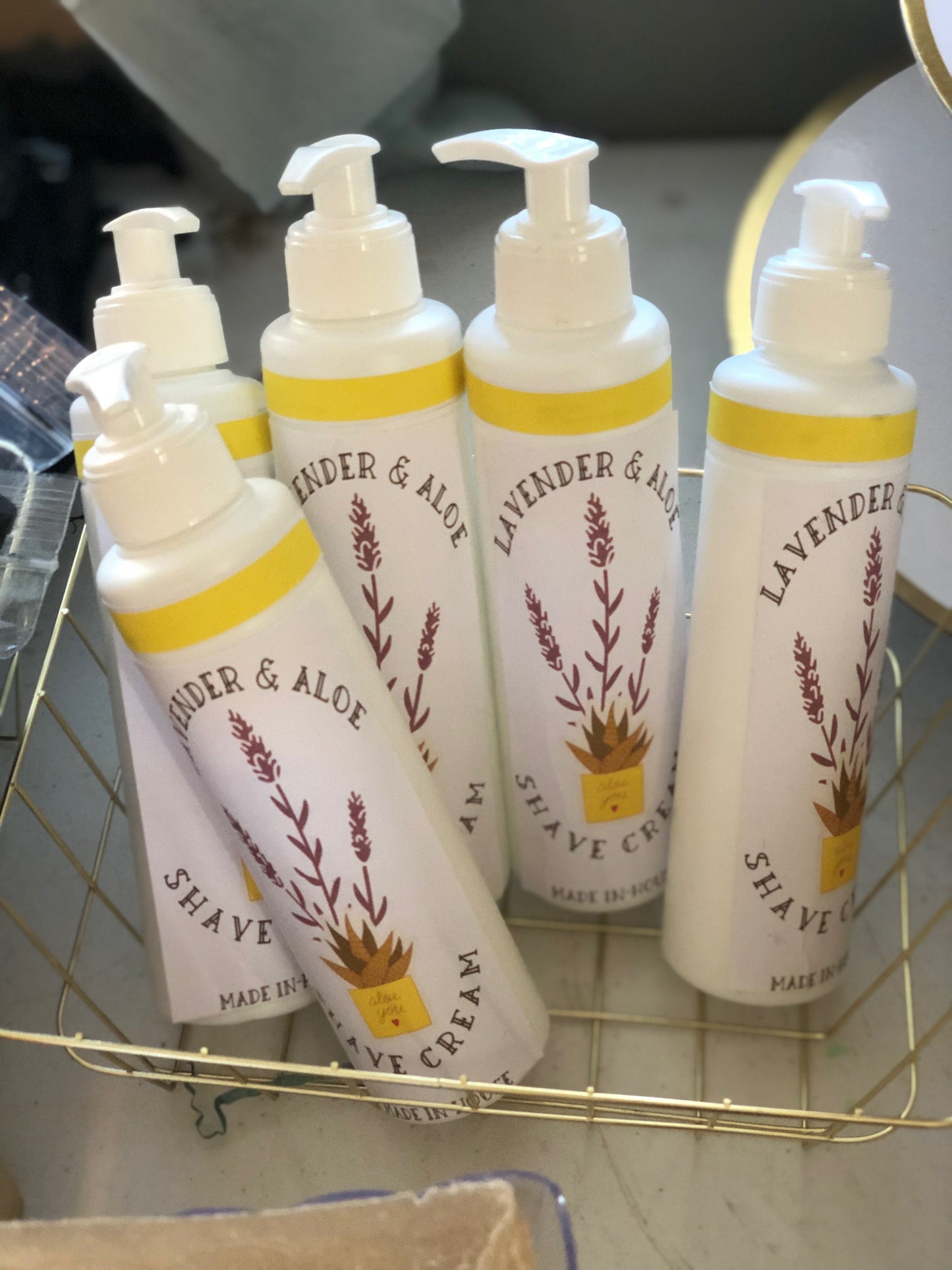 LAVENDER SHAVE CREAM