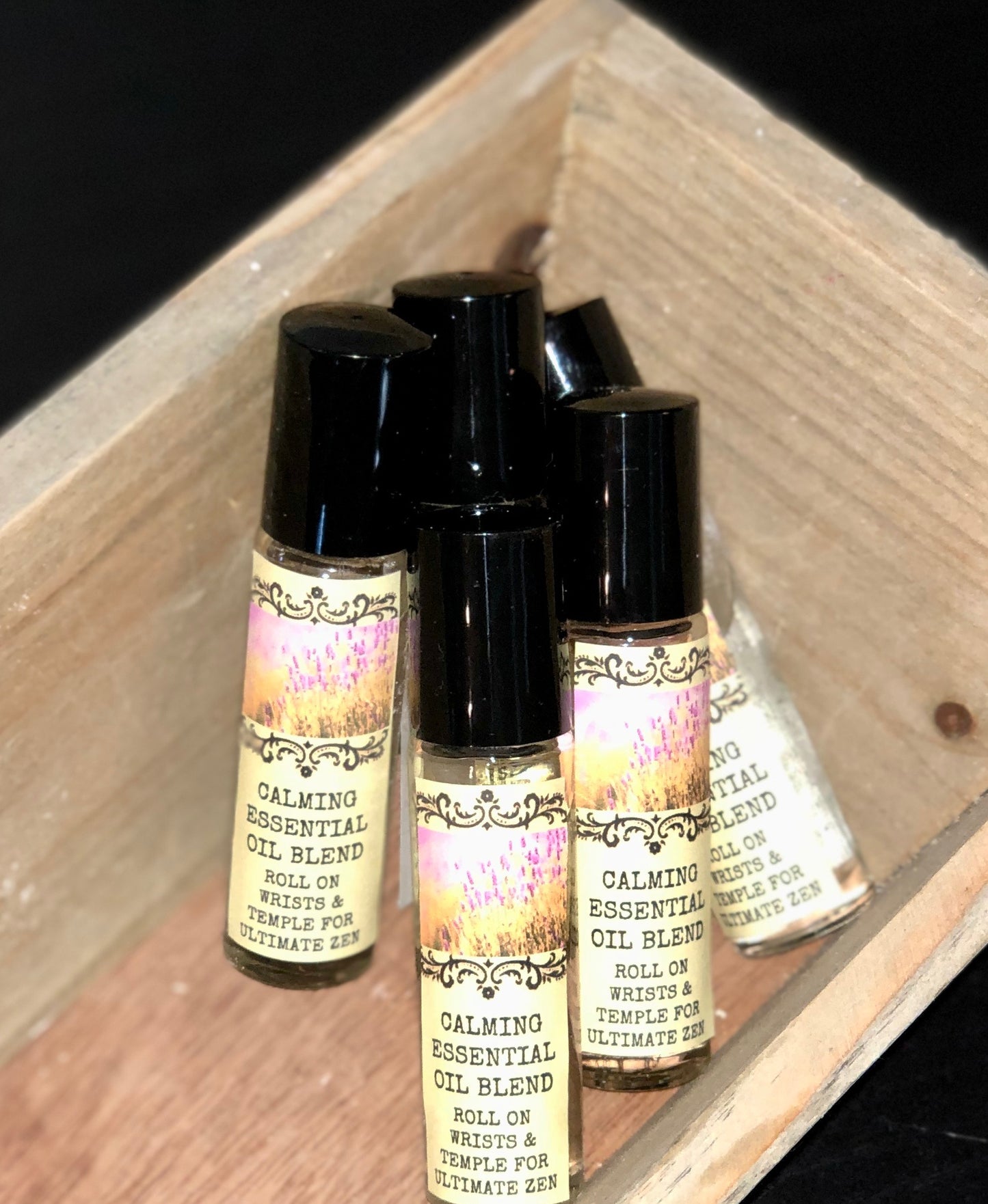 Calming blend oil roller