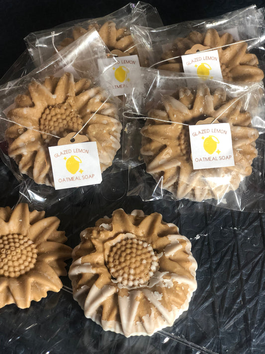 Glazed Lemon Oatmeal soap