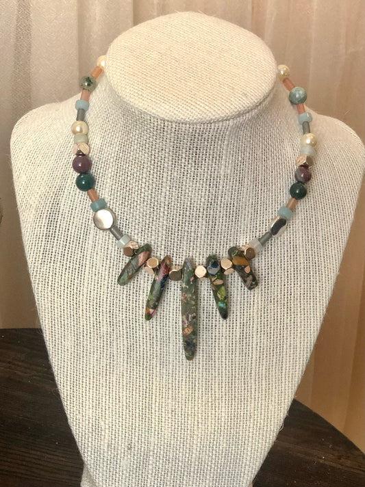 Semi Precious Choker