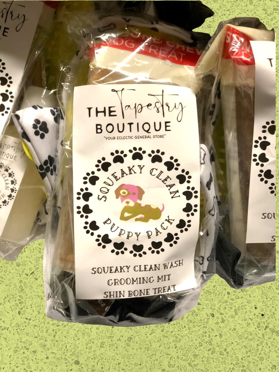 squeaky clean puppy pack!